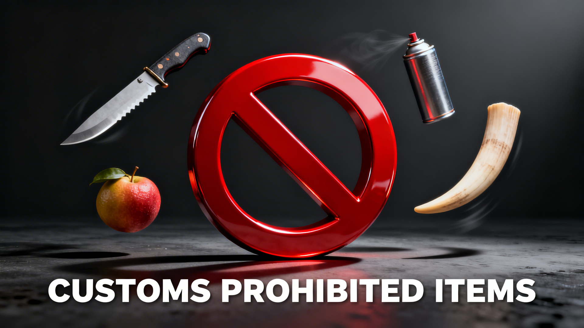 중국 수입 통관 금지 품목 – 이 품목들은 세관에서 압류 또는 반송된다