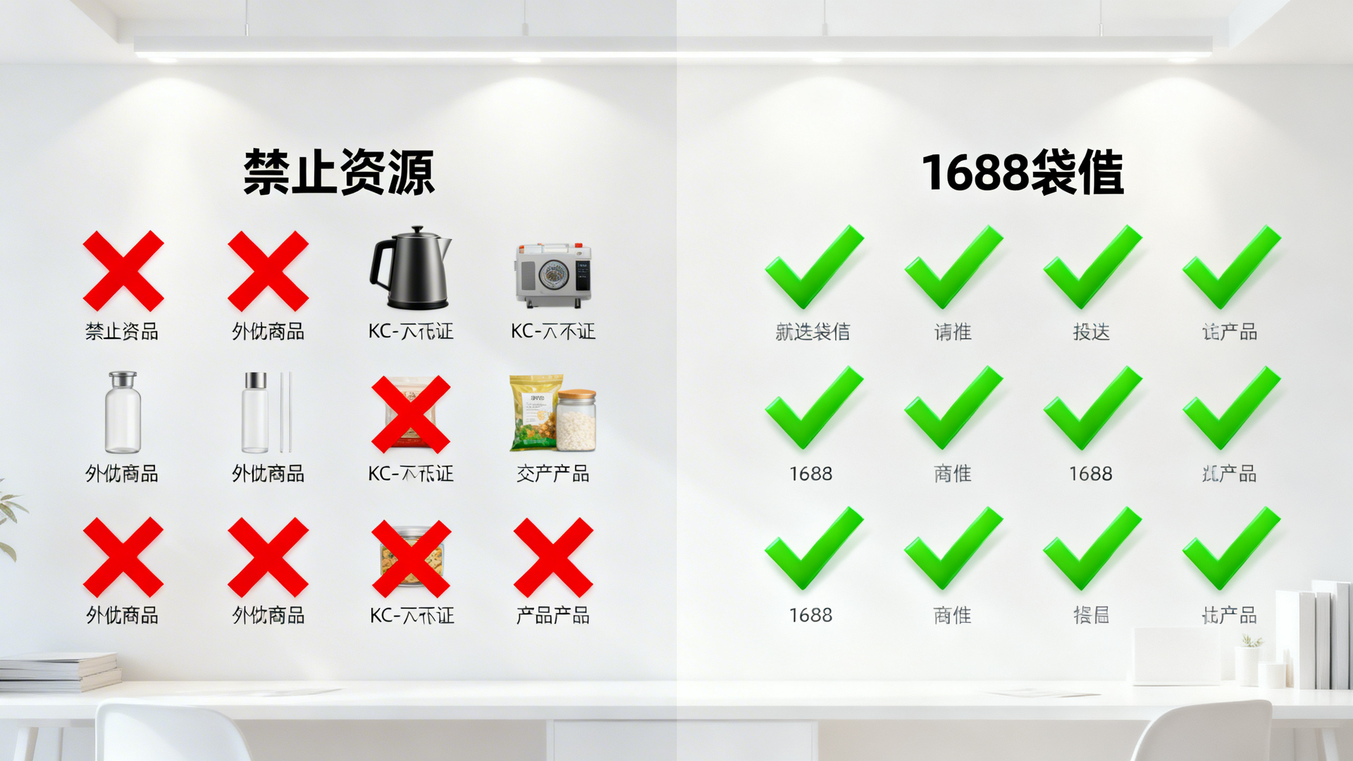 소싱 가능 아이템 vs 소싱 금지 아이템 한눈에 비교